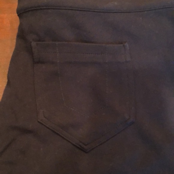 COPY - HUE - dark dark blue leggings cut like skinny jeans - Picture 2 of 3